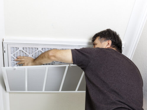 HVAC filter replacement in Modesto, CA